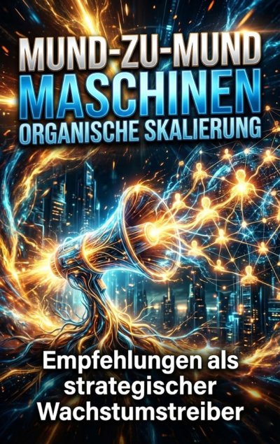 'Cover von Mund-zu-Mund Maschinen: Organische Skalierung'-Cover