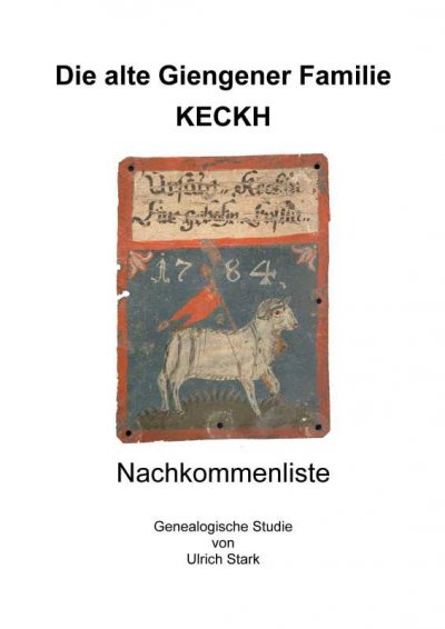 'Cover von Die alte Giengener Familie KECKH'-Cover