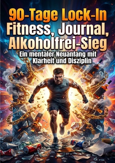 'Cover von 90-Tage Lock-In: Fitness, Journal, Alkoholfrei-Sieg'-Cover