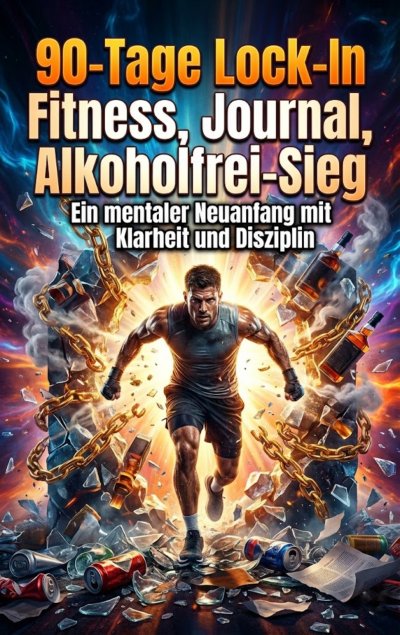 'Cover von 90-Tage Lock-In: Fitness, Journal, Alkoholfrei-Sieg'-Cover
