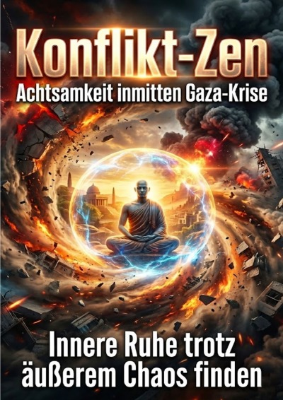 'Cover von Konflikt-Zen: Achtsamkeit inmitten Gaza-Krise'-Cover
