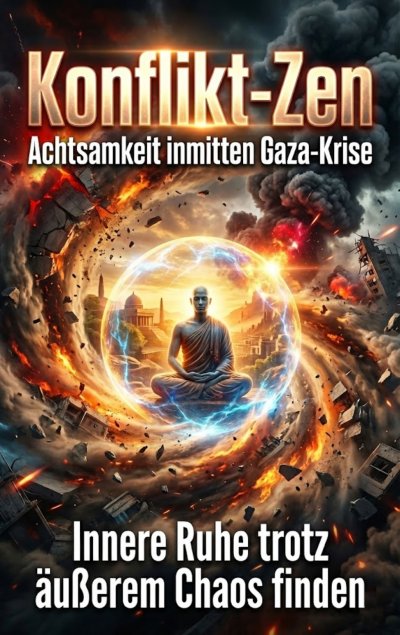 'Cover von Konflikt-Zen: Achtsamkeit inmitten Gaza-Krise'-Cover