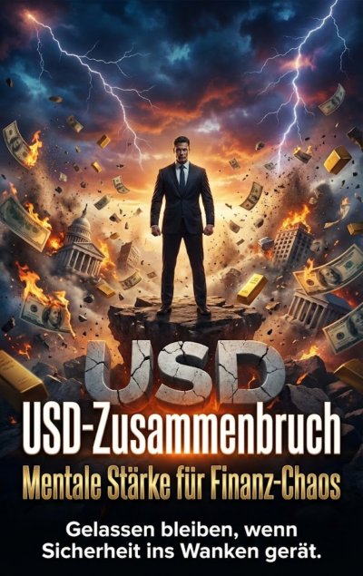 'Cover von USD-Zusammenbruch: Mentale Stärke für Finanz-Chaos'-Cover