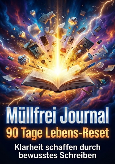 'Cover von Müllfrei Journal: 90 Tage Lebens-Reset'-Cover