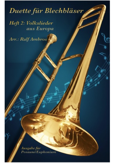 'Cover von Duette für Blechbläser – Heft 2: Europäische Volkslieder'-Cover