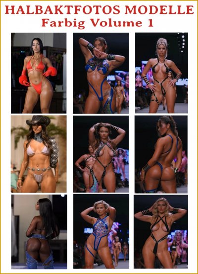 'Cover von 267 Halbaktfotos Modelle, Mannequins Farbig Volume 1.'-Cover