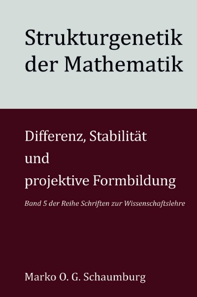 'Cover von Strukturgenetik der Mathematik'-Cover