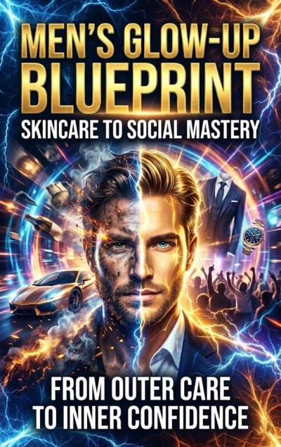 'Cover von Men’s Glow-Up Blueprint: Skincare to Social Mastery'-Cover