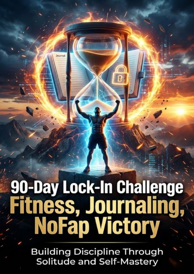 'Cover von 90-Day Lock-In Challenge: Fitness, Journaling, NoFap Victory'-Cover
