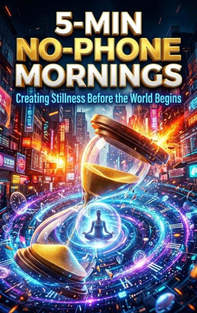 'Cover von 5-Min No-Phone Mornings: Affirmations for Daily Calm'-Cover