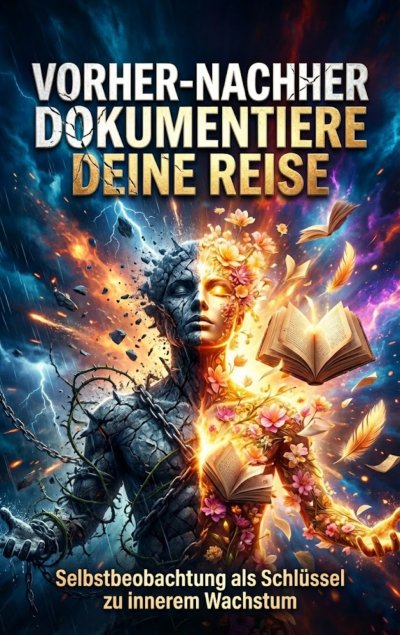 'Cover von Vorher-Nachher: Dokumentiere deine Reise'-Cover
