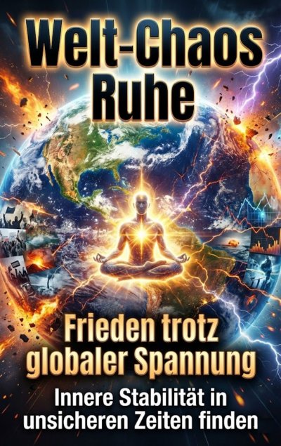 'Cover von Welt-Chaos Ruhe: Frieden trotz globaler Spannung'-Cover