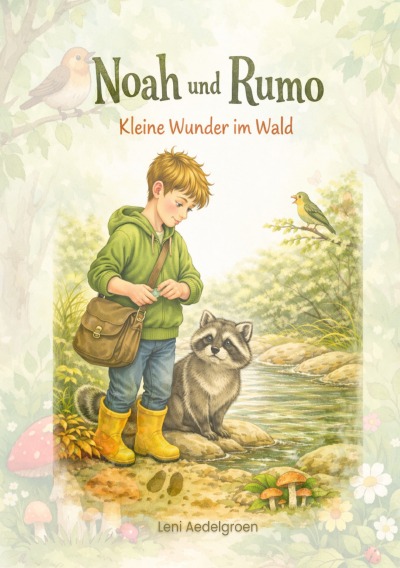 'Cover von NOAH UND RUMO – kleine Wunder im Wald'-Cover
