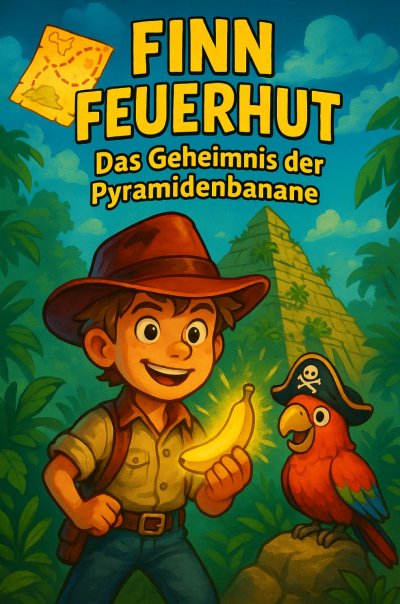 'Cover von Finn Feuerhut – Das Geheimnis der Pyramidenbanane'-Cover
