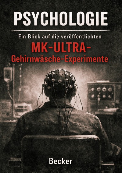 'Cover von Psychologie I Ein Blick auf die veröffentlichten MK-ULTRA-Gehirnwäsche-Experimente'-Cover