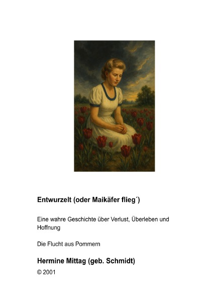 'Cover von Entwurzelt, eine Flucht aus Pommern'-Cover