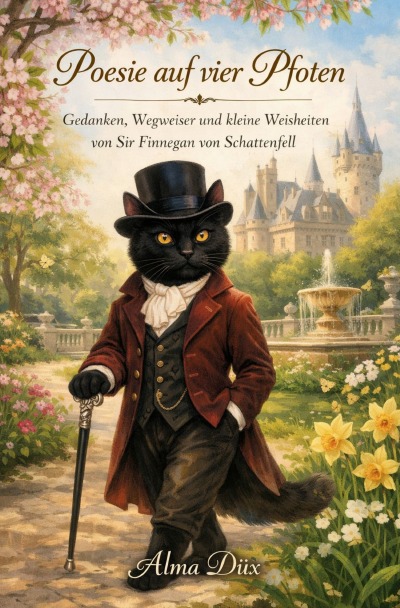 'Cover von Poesie auf vier Pfoten – Gedanken, Wegweiser und kleine Weisheiten von Sir Finnegan von Schattenfell'-Cover