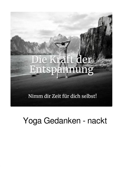 'Cover von Yoga Gedanken – nackt'-Cover