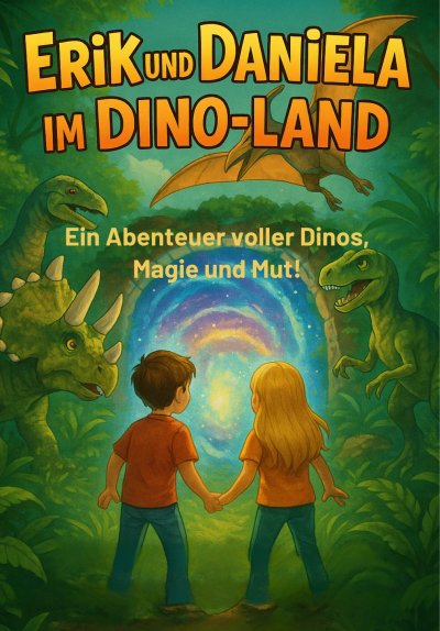 'Cover von Erik und Daniela im Dino-Land'-Cover