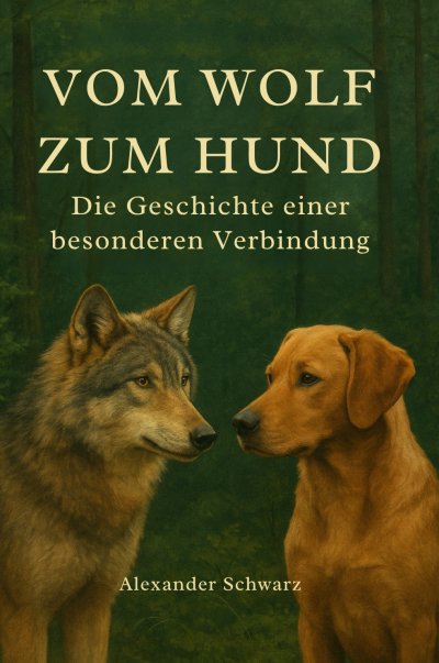 'Cover von Vom Wolf zum Hund'-Cover
