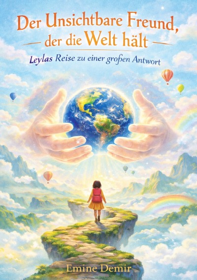 'Cover von Der Unsichtbare Freund, der die Welt hält – Leylas Reise zu einer großen Antwort'-Cover