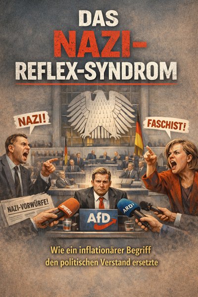 'Cover von Das Nazi-Reflex-Syndrom – Wie ein inflationärer Begriff den Verstand ersetzte'-Cover