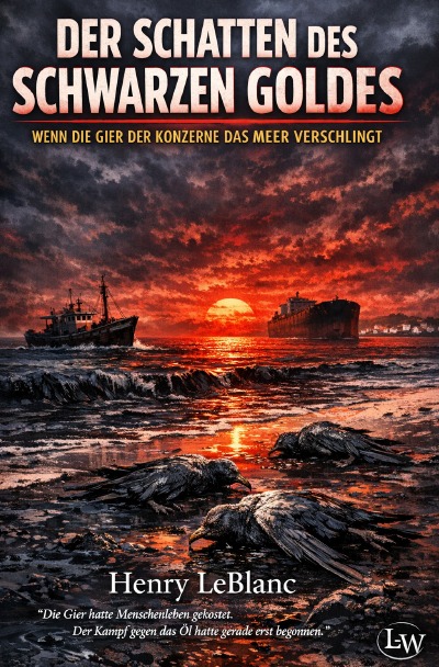 'Cover von Der Schatten des schwarzen Goldes – Wenn die Gier der Konzerne das Meer verschlingt'-Cover