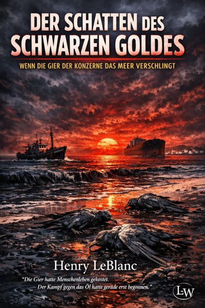 'Cover von Der Schatten des schwarzen Goldes-Wenn die Gier der Konzerne das Meer verschlingt'-Cover