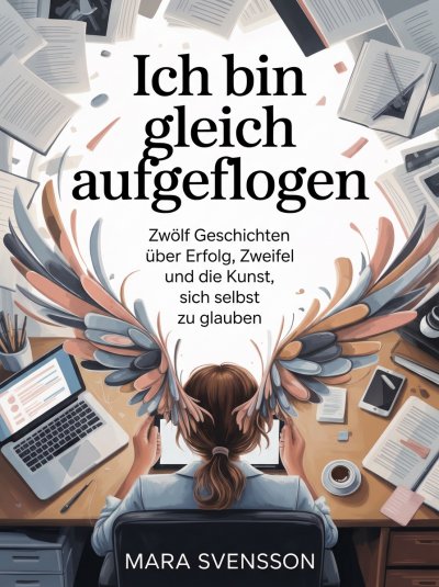 'Cover von Ich bin gleich aufgeflogen'-Cover
