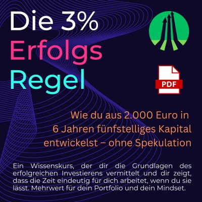 'Cover von Die 3% Erfolgsregel'-Cover