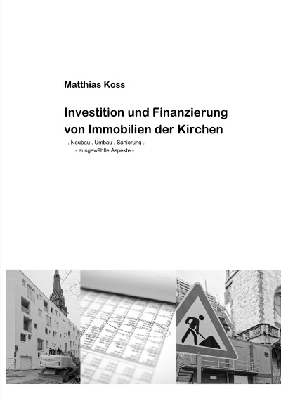 'Cover von Investition und Finanzierung von Immobilien der Kirchen'-Cover