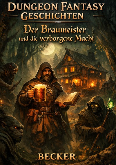 'Cover von Dungeon Fantasy Geschichten I Der Braumeister und die verborgene Macht'-Cover