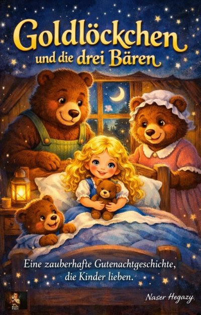 'Cover von Goldlöckchen und die drei Bären'-Cover