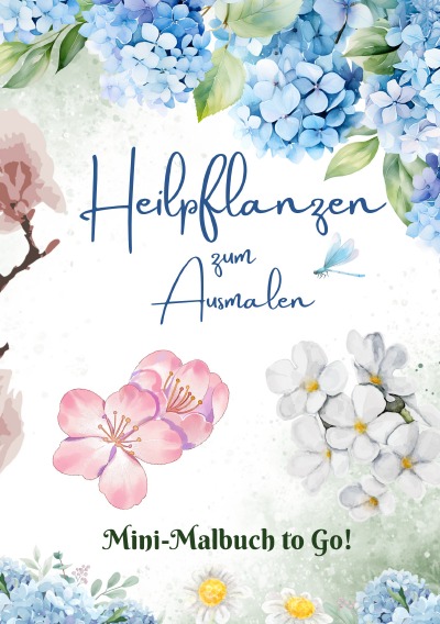'Cover von Heilpflanzen zum Ausmalen.'-Cover