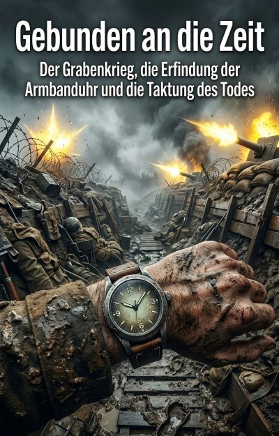 'Cover von Gebunden an die Zeit'-Cover