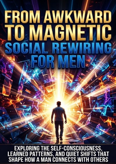 'Cover von From Awkward to Magnetic: Social Rewiring for Men'-Cover