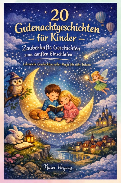 'Cover von 20 Gutenachtgeschichten für Kinder – Zauberhafte Geschichten zum sanften Einschlafen'-Cover