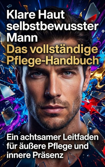 'Cover von Klare Haut selbstbewusster Mann: Das vollständige Pflege-Handbuch'-Cover