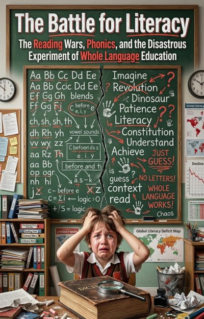 'Cover von The Battle for Literacy'-Cover