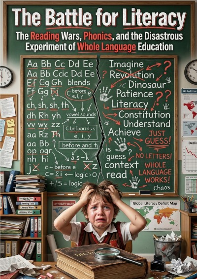 'Cover von The Battle for Literacy'-Cover