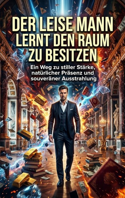 'Cover von Der leise Mann lernt den Raum zu besitzen'-Cover