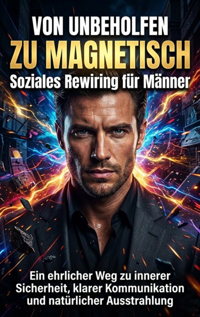 'Cover von Von unbeholfen zu magnetisch: Soziales Rewiring für Männer'-Cover