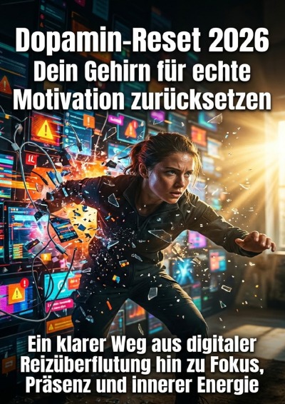 'Cover von Dopamin-Reset 2026: Dein Gehirn für echte Motivation zurücksetzen'-Cover