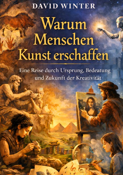 'Cover von Warum Menschen Kunst erschaffen'-Cover