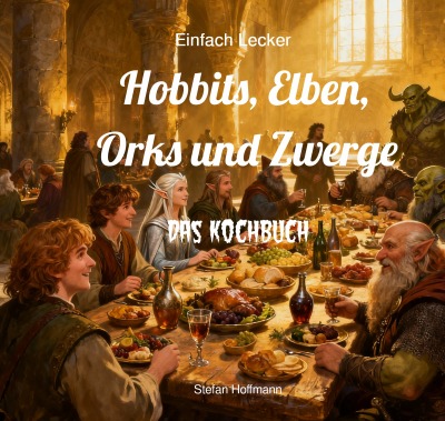 'Cover von Hobbits, Elben, Orks und Zwerge'-Cover