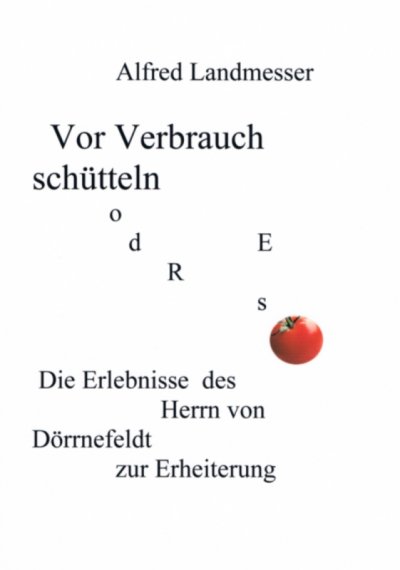 'Vor Verbrauch schütteln oder so'-Cover