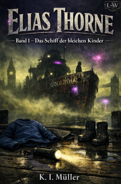'Cover von Elias Thorne – Band 1 – Das Schiff der bleichen Kinder'-Cover