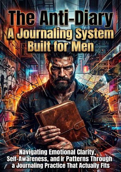 'Cover von The Anti-Diary: A Journaling System Built for Men'-Cover