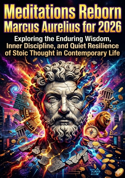 'Cover von Meditations Reborn: Marcus Aurelius for 2026'-Cover