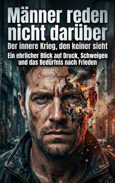 'Cover von Männer reden nicht darüber: Der innere Krieg, den keiner sieht'-Cover